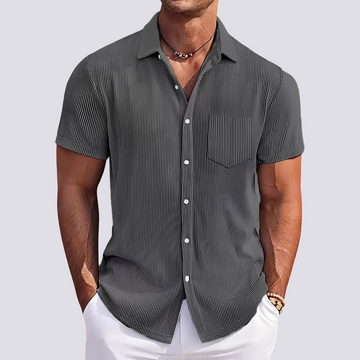 James - Camisa listrada estilosa para homens