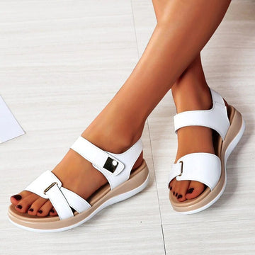 Comfowear - Sandálias planas elegantes