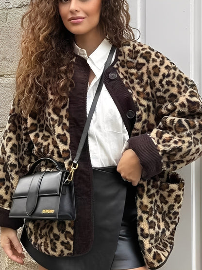 Emelia - Elegante, oversize, casaco quente para mulheres