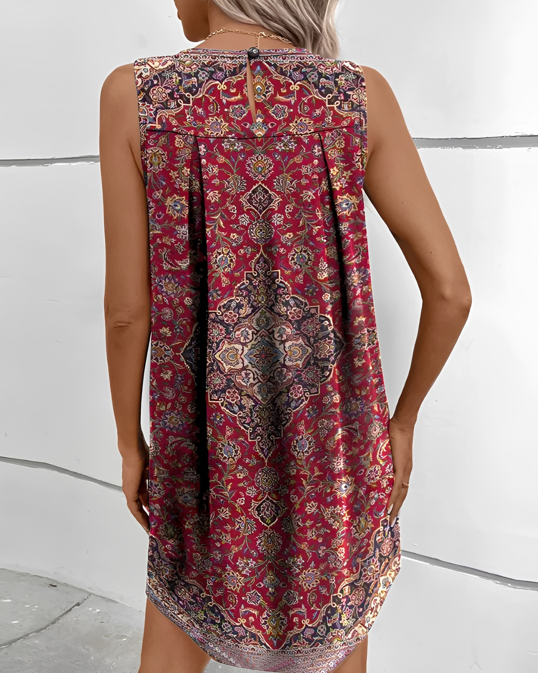 Caryl - Mini Vestido Boêmio Estiloso