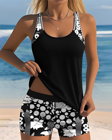 Jasmeen - Conjunto de Tankini Moderno