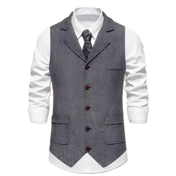 Luther - Colete casual atemporal