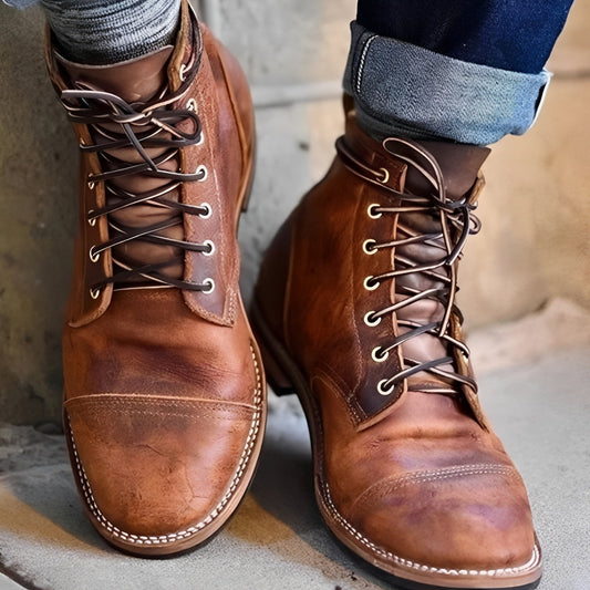 Nicodème - High-quality leather boots for men
