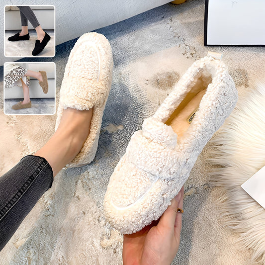 Mara - Warm winter slip-on shoes for women