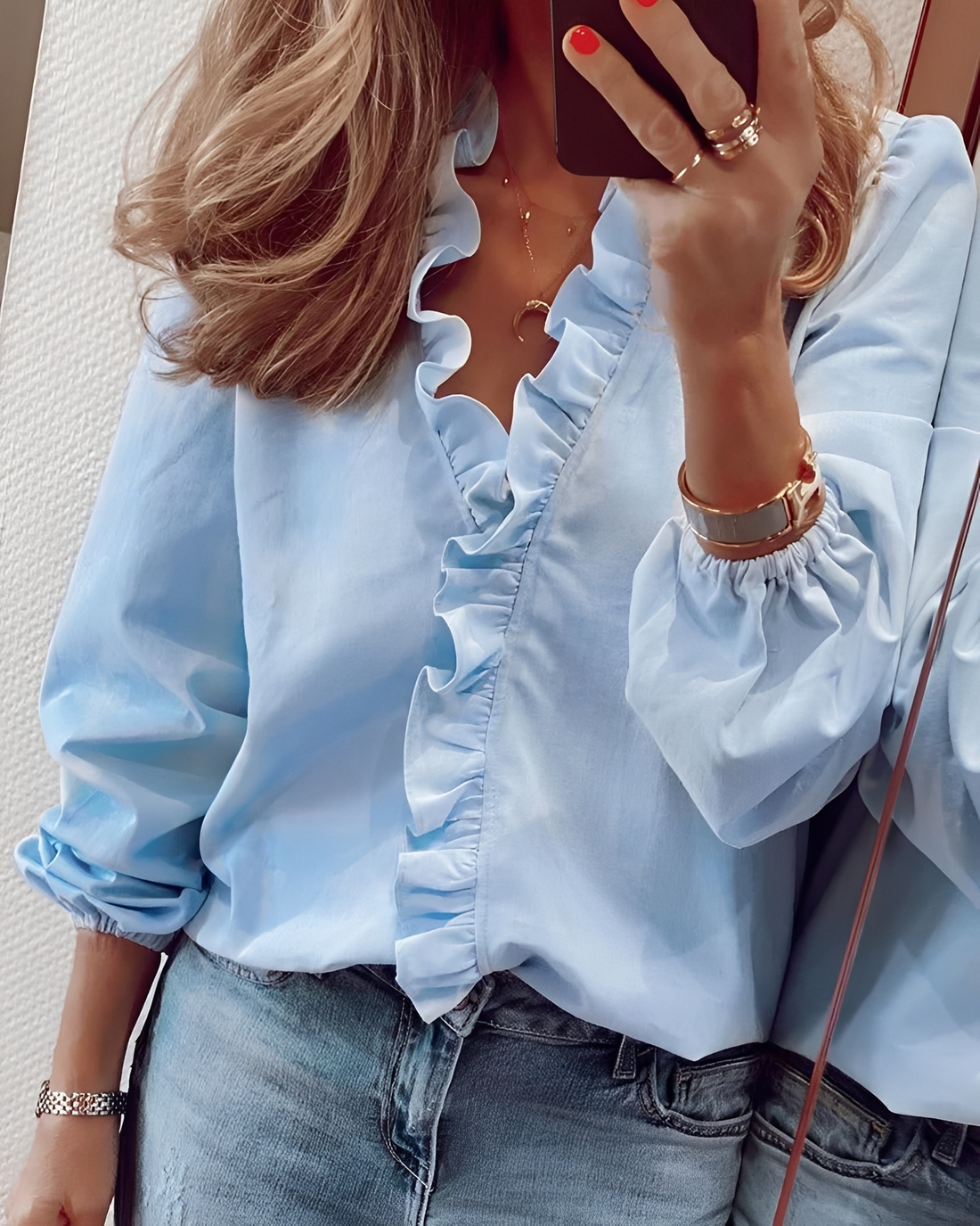 Sabrina - Blusa Elegante e Estilosa