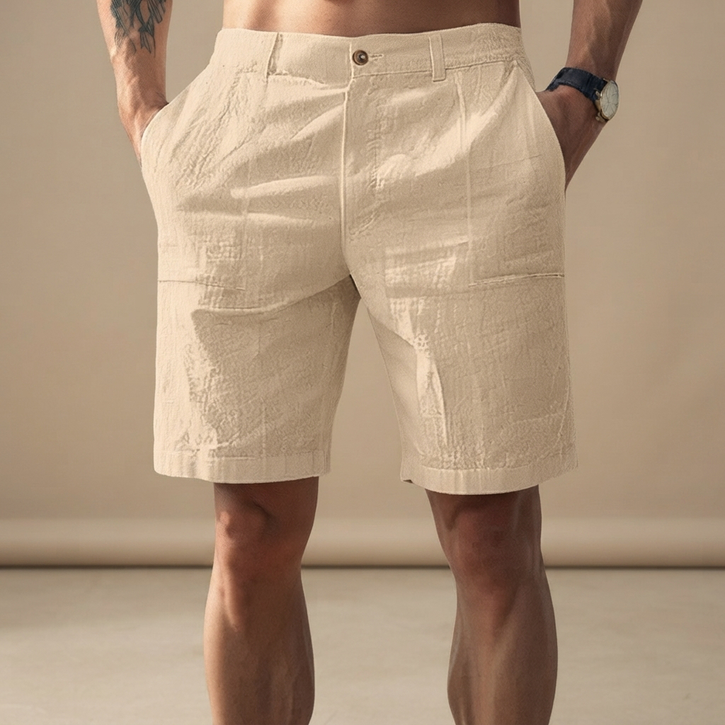 Mike - Shorts Casuais Retos