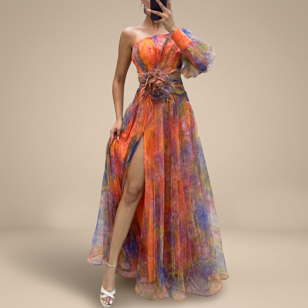 Dianna - Vestido Maxi Encantador de Tule