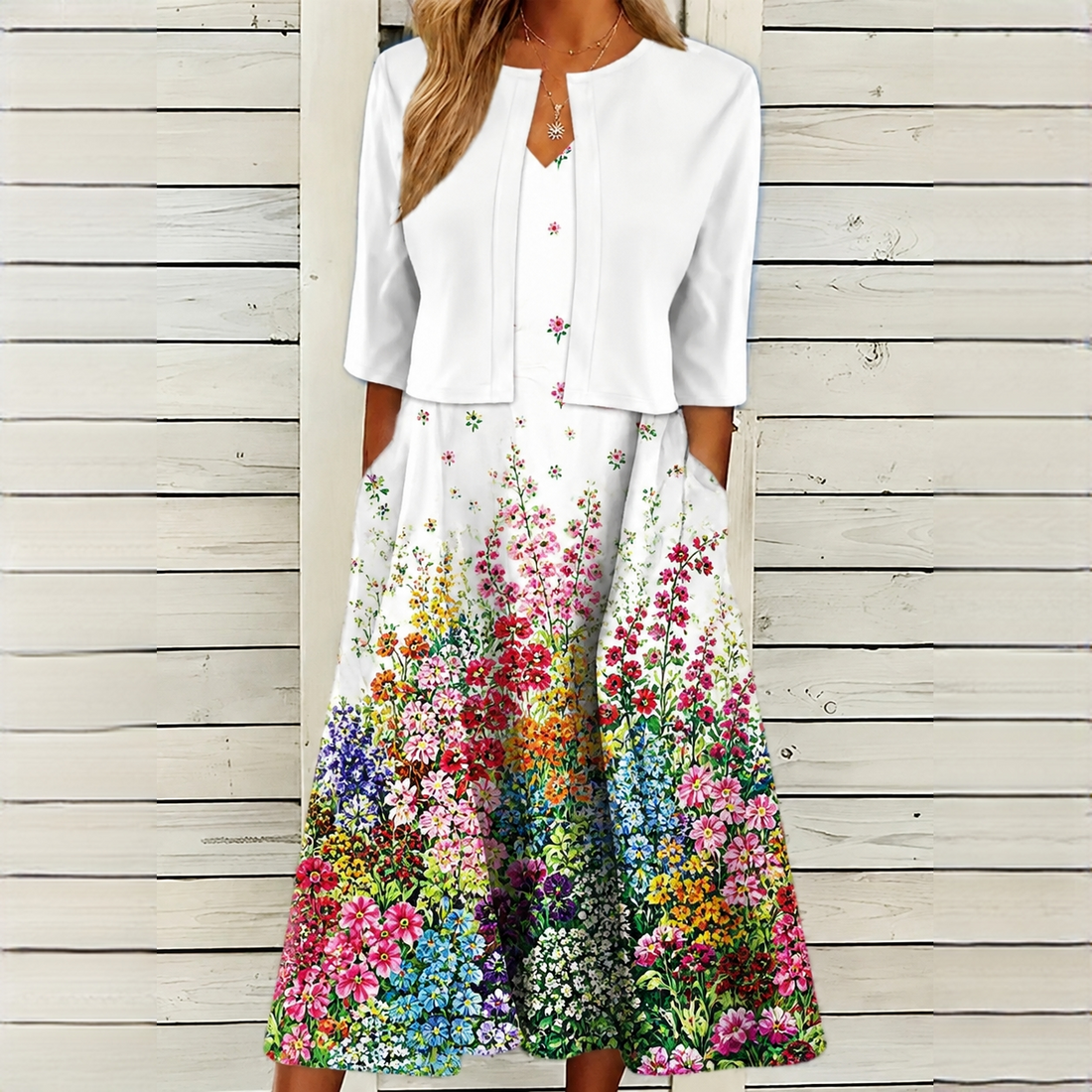 Colette - Vestido Elegante e Chique
