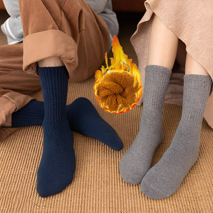 Carmella - Meias Casuais Unissex, quentes e grossas