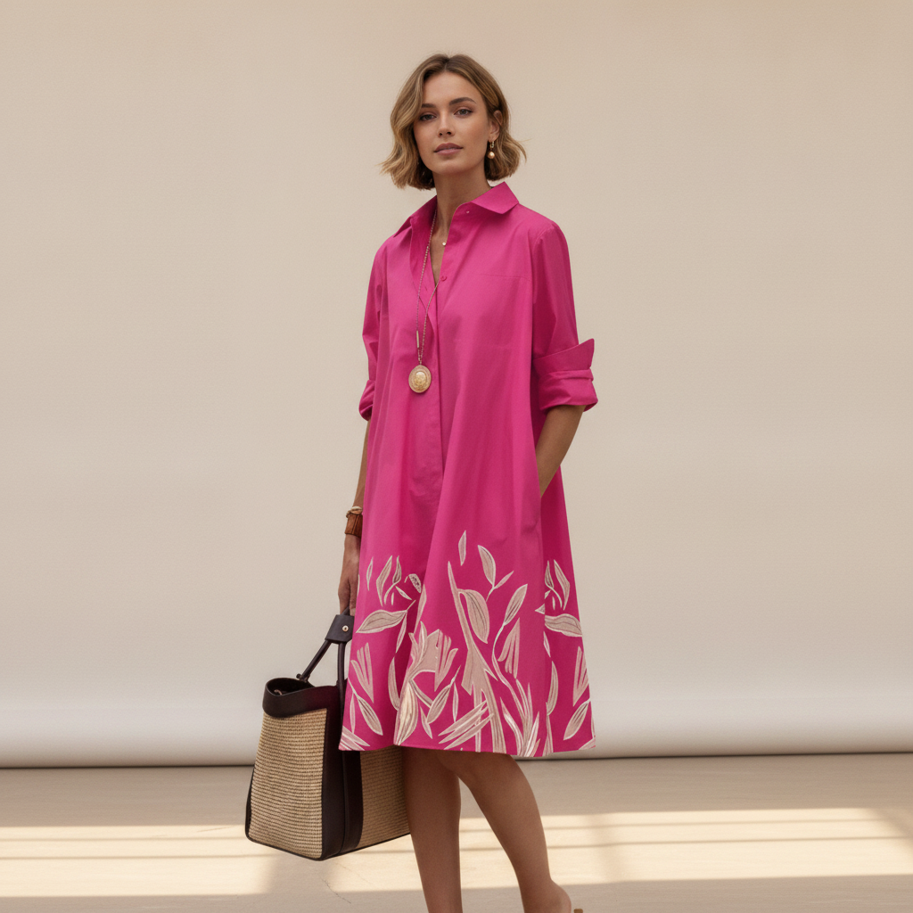 Gameela - Vestido Solto e Elegante