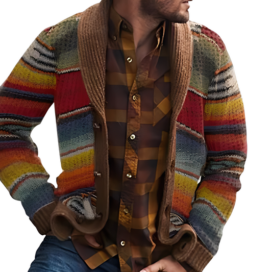 Holden - Modern, colorful sweater for men