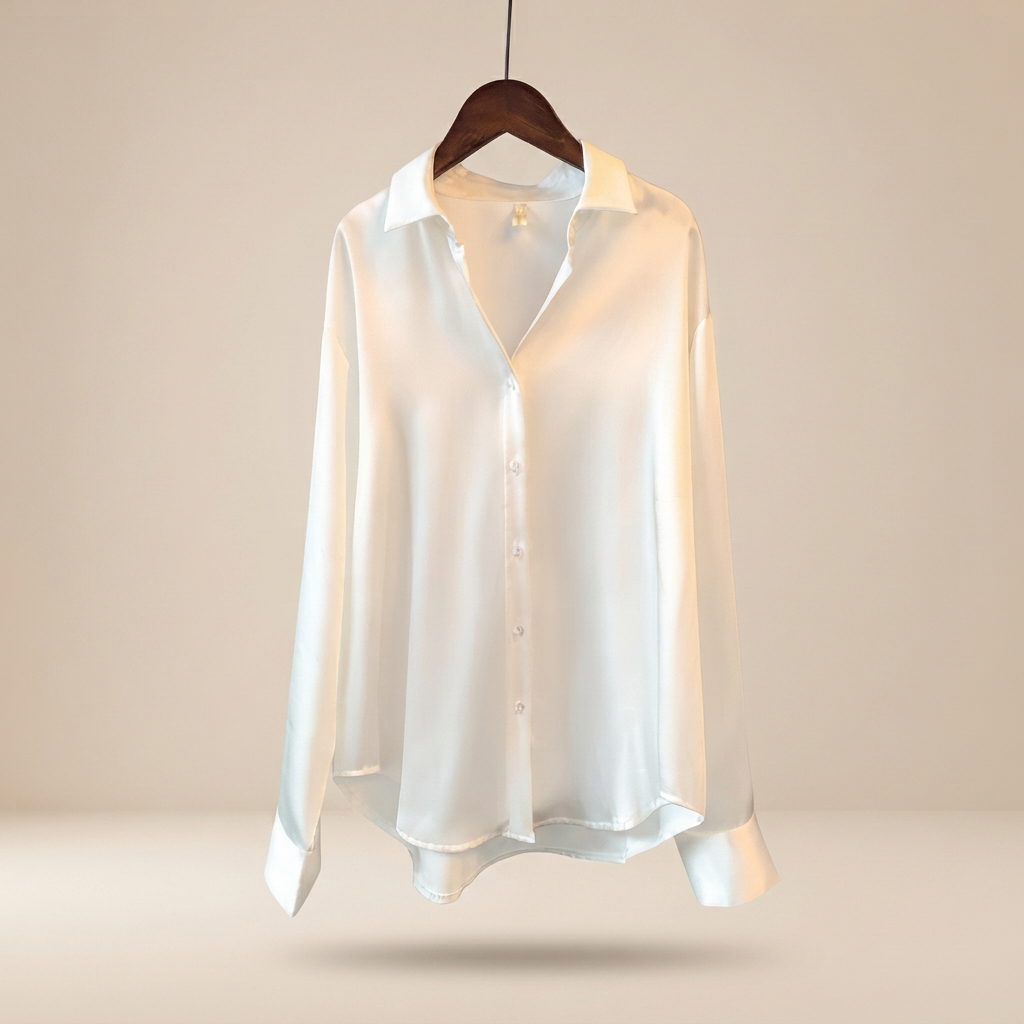 Chazzy - Blusa Casual Brilhante