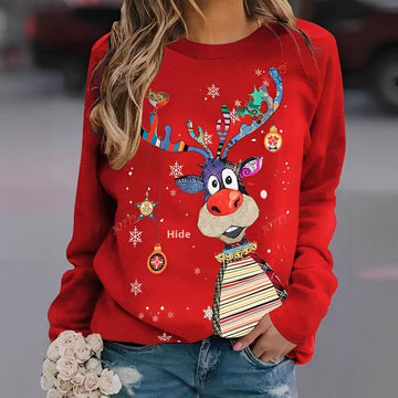 Quinty - Suéter de Natal para mulheres
