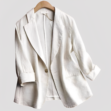 Alice - Blazer casual com mangas três quartos para mulheres