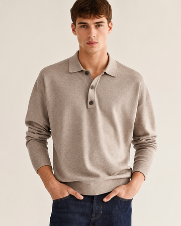 Norbert - Camisa Casual com Gola