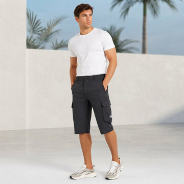 Cedrik - Shorts Cargo Elásticos