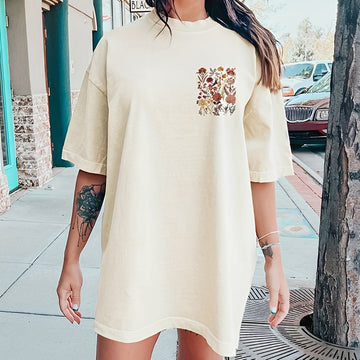 Thea - Camiseta Estilosa com Estampa Floral