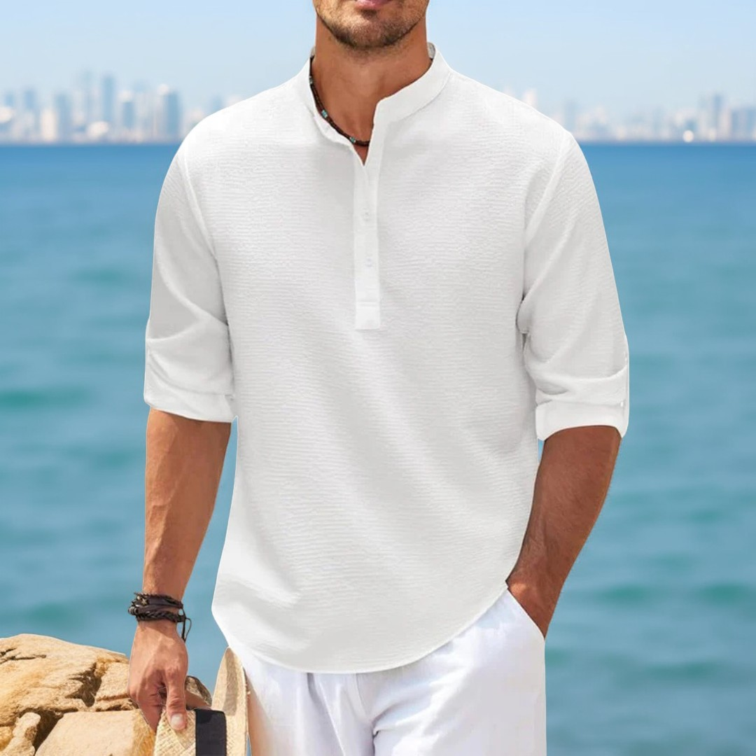 Recmar - Camisa de verão elegante para homem