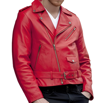 Daniel - Elegant Leather Jacket for Men