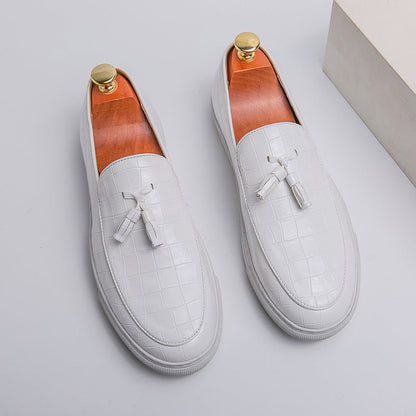 Steven - Elegant Leather Slip-on Shoes for Men
