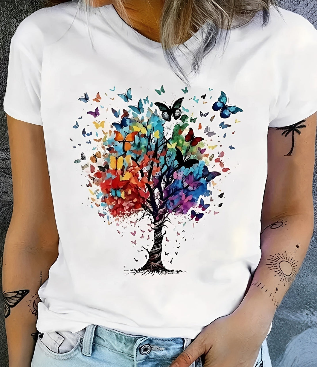 Julia - Camiseta estampada elegante para mulheres