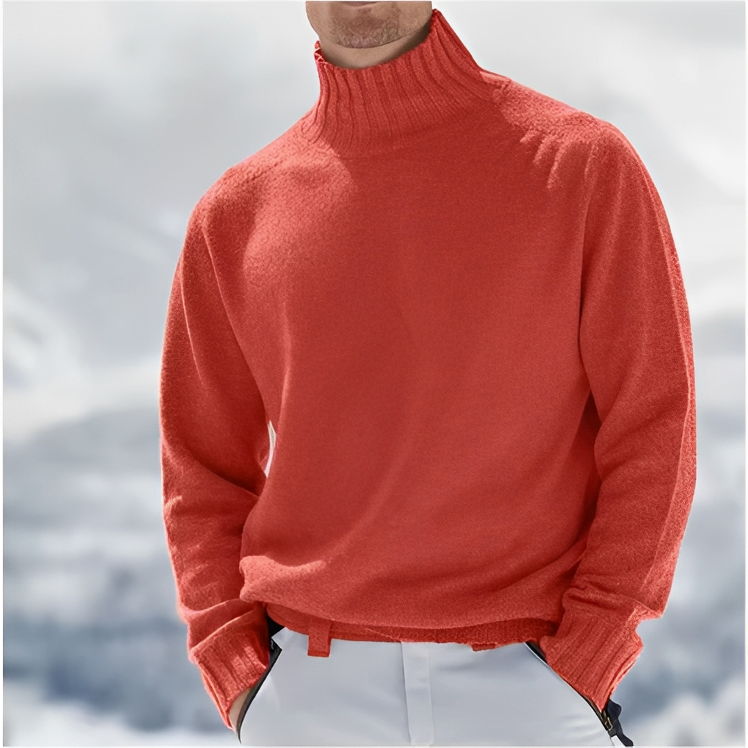 Chister - Warm high-neck sweater for man