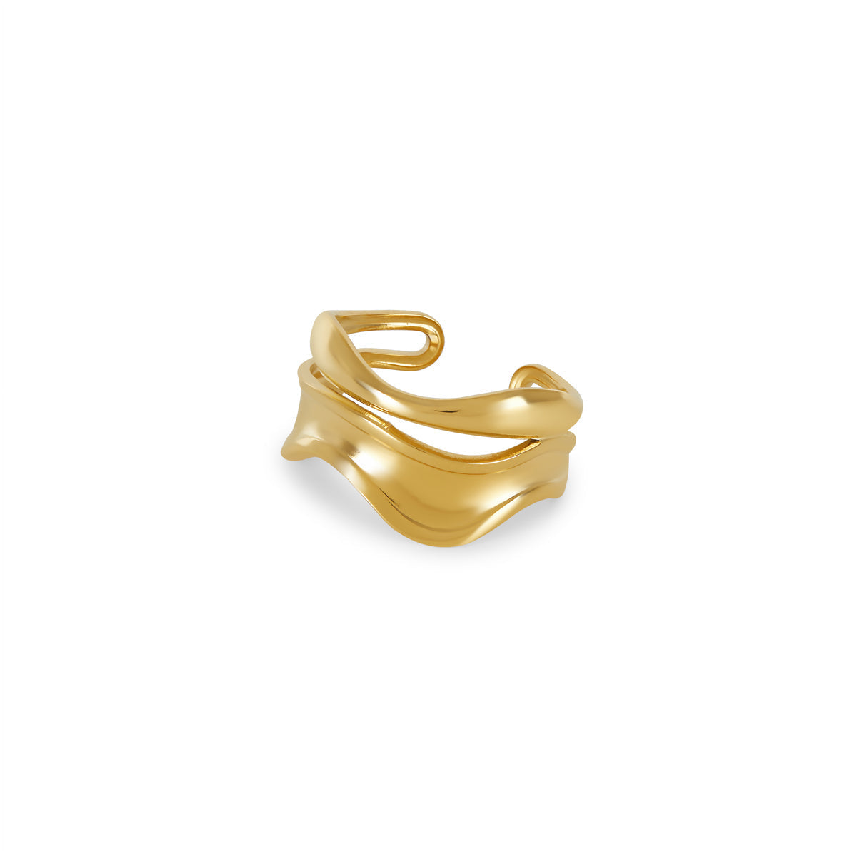 Charlie – Anel escultural ajustável