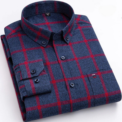 Louis – Camisa de Algodão Xadrez