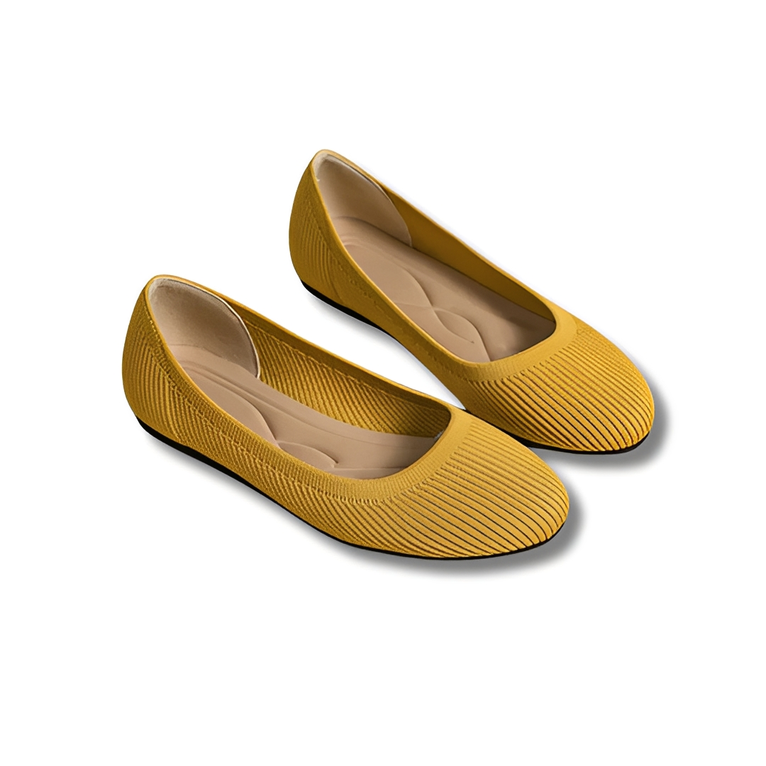 Pietra - Sapatos confortáveis de bico redondo para mulheres