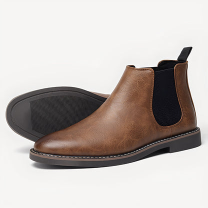 Clifton - Classic Leather Chelsea Boots for Men