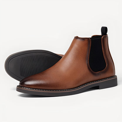 Clifton - Classic Leather Chelsea Boots for Men