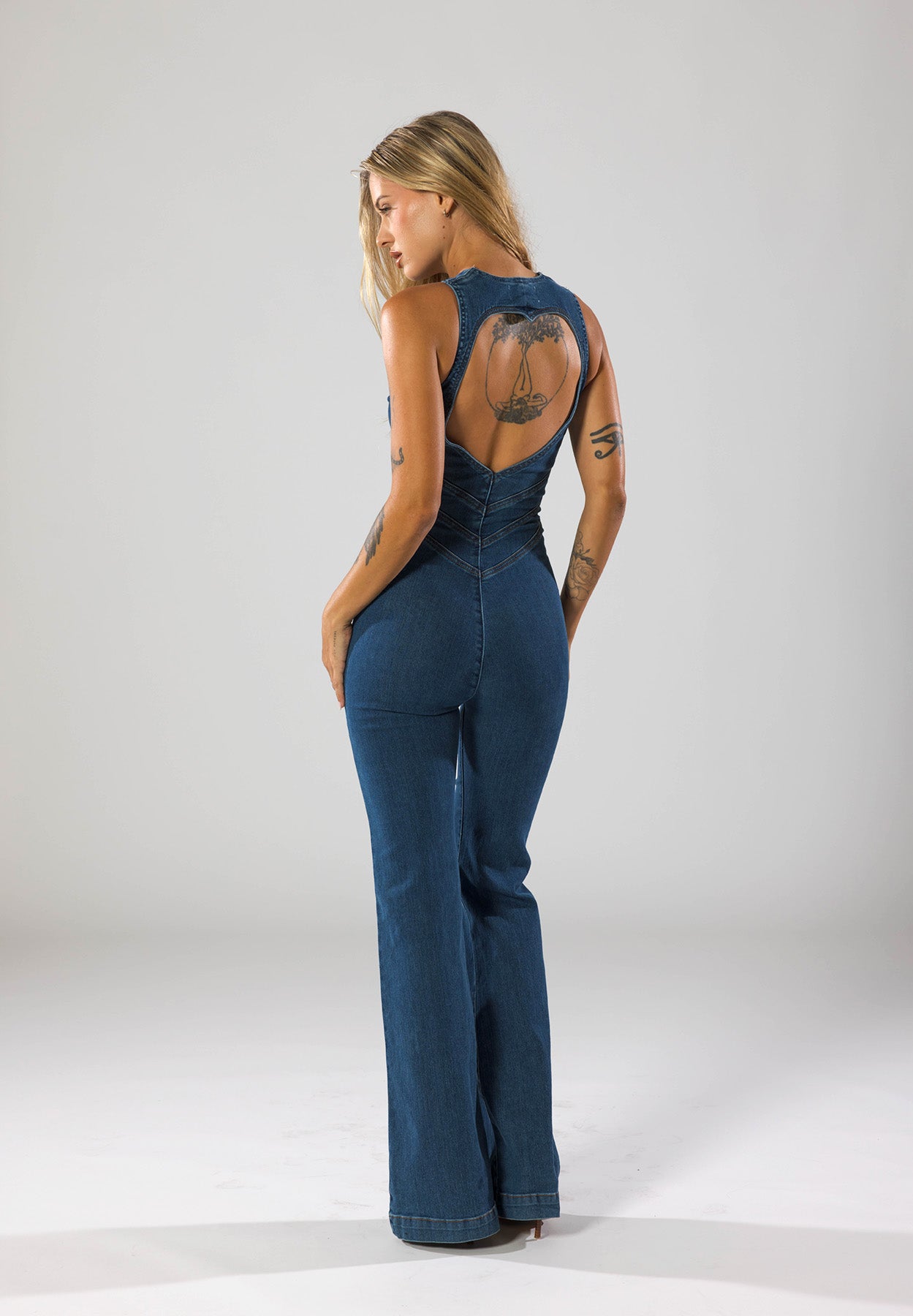 Vivienne – Macacão em Denim