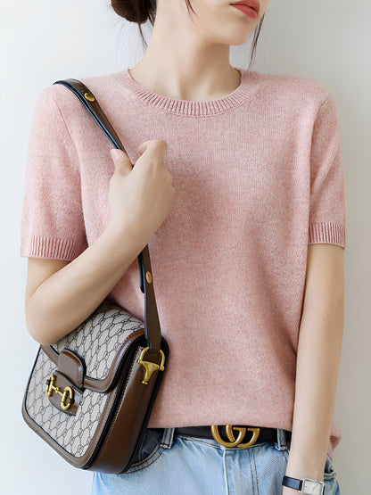 Blandine - Camisola de mangas curtas para mulher