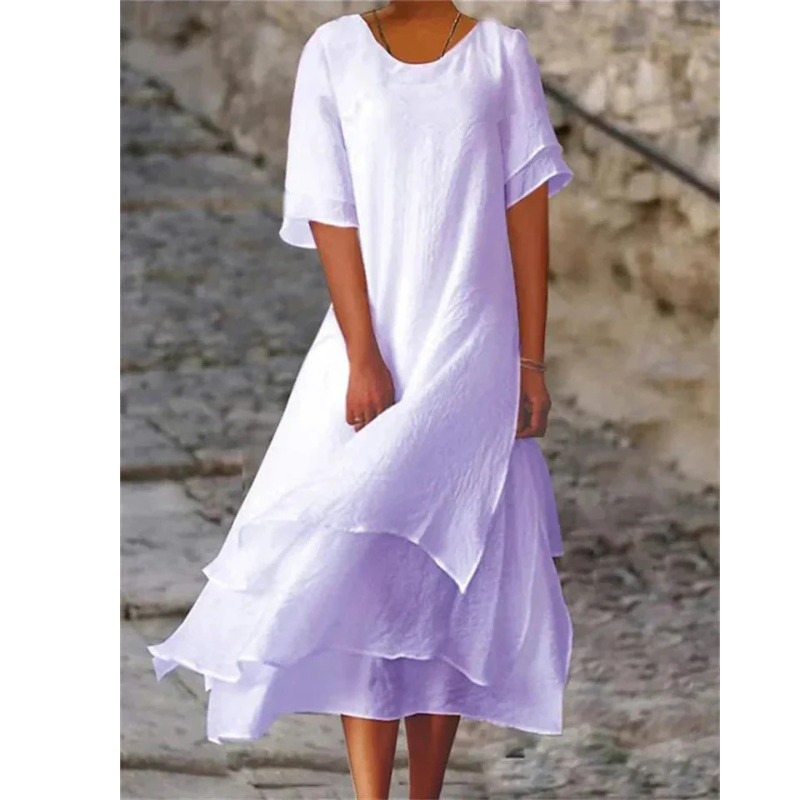 Celia – Vestido Midi Confortável