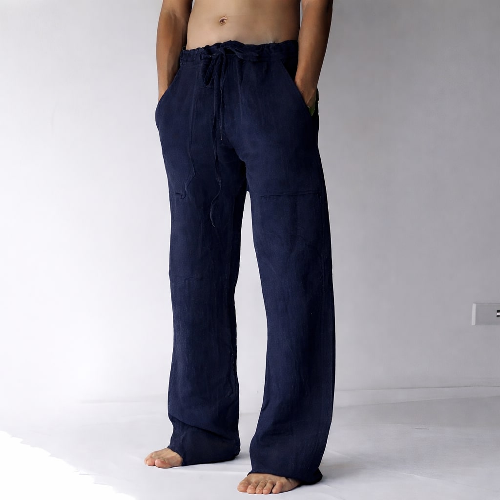 Arthur – Calça Baggy em Linho para Homem