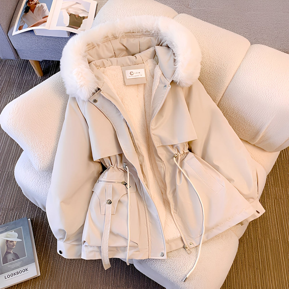 Eveline - Elegante casaco de inverno para mulheres
