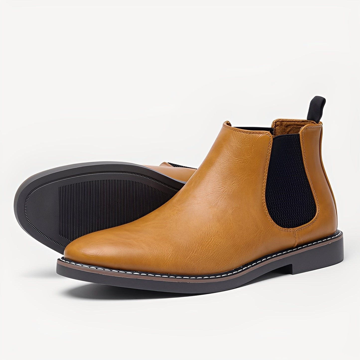 Clifton - Classic Leather Chelsea Boots for Men