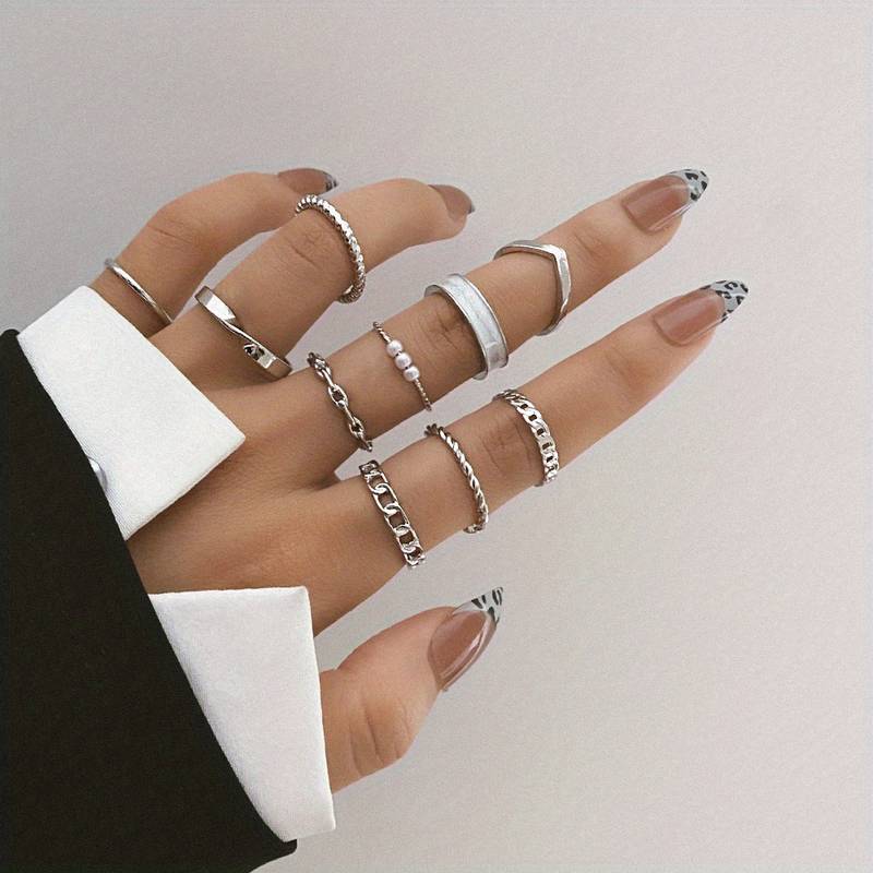 10Peças Bijuterias de Moda - Bijuterias para Misturar e Combinar
