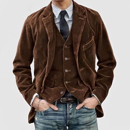 Francklin - Casaco quente e confortável para homem