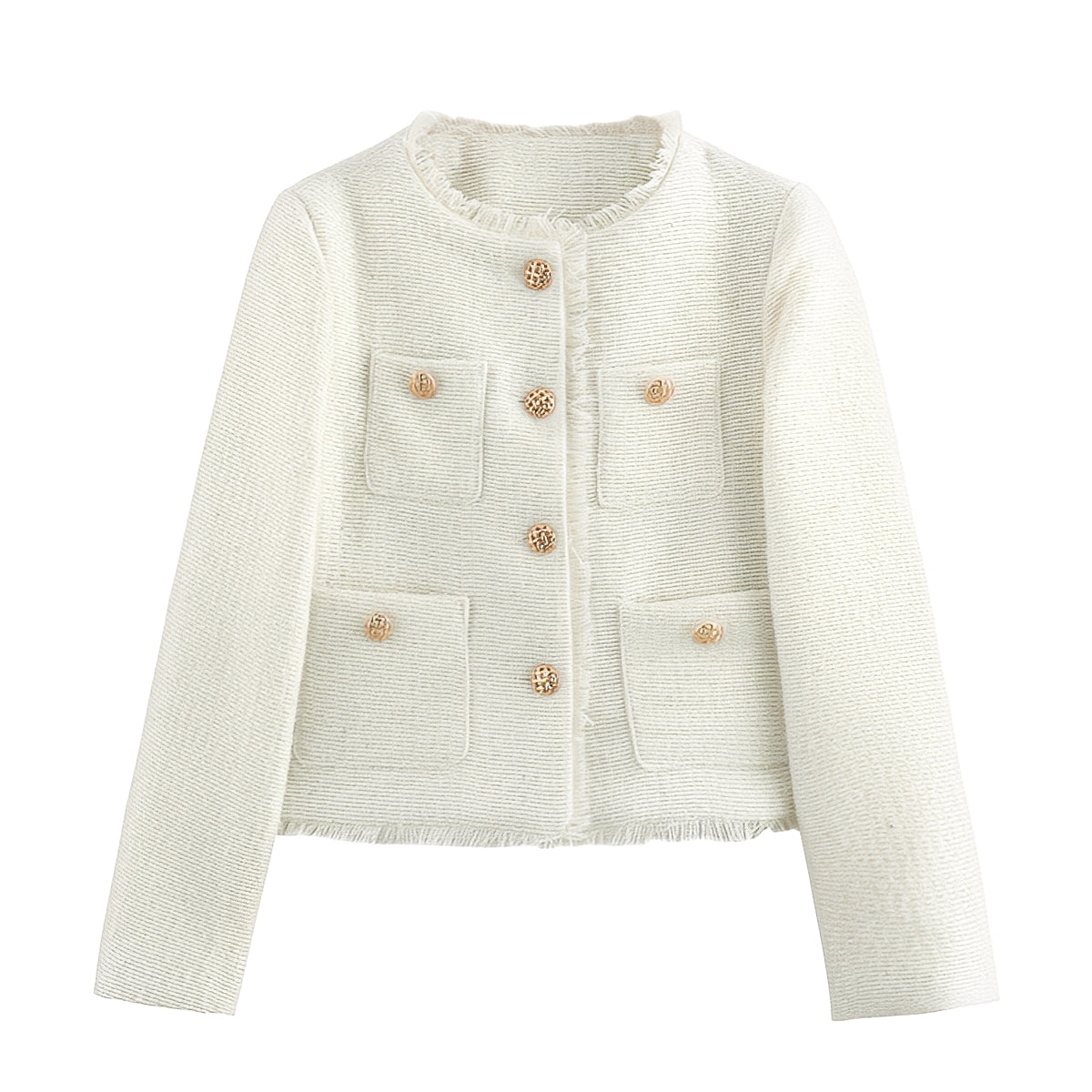 Muriel - Casual buttoned jacket for women