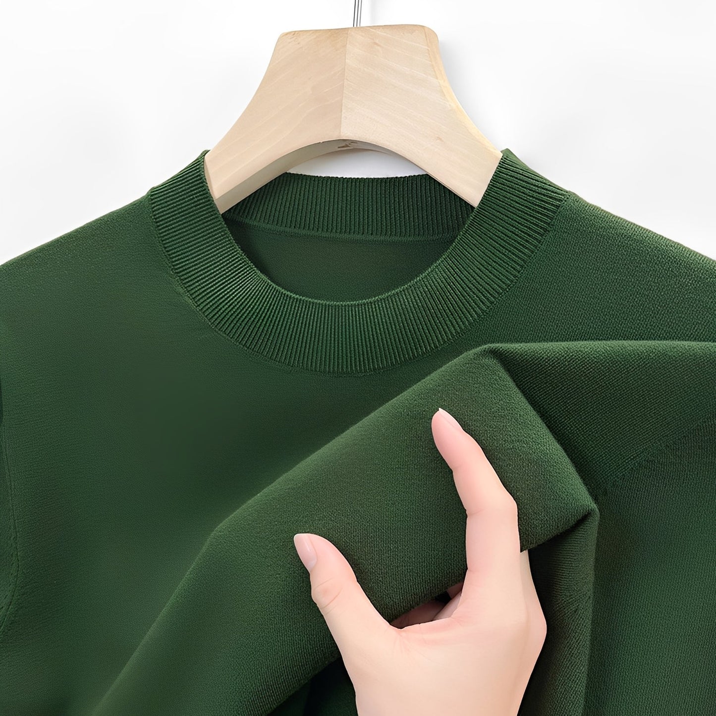 Fozier - Suéter confortável e quente para homem