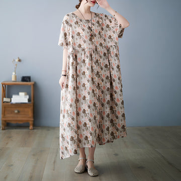 Bonnie - Vestido elegante e folgado para mulheres