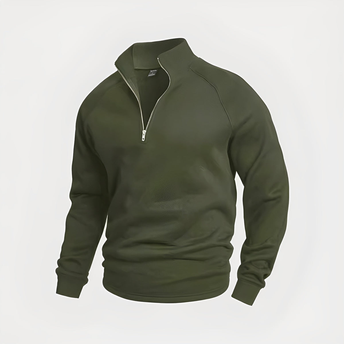 Wiley - Suéter masculino confortável com zíper