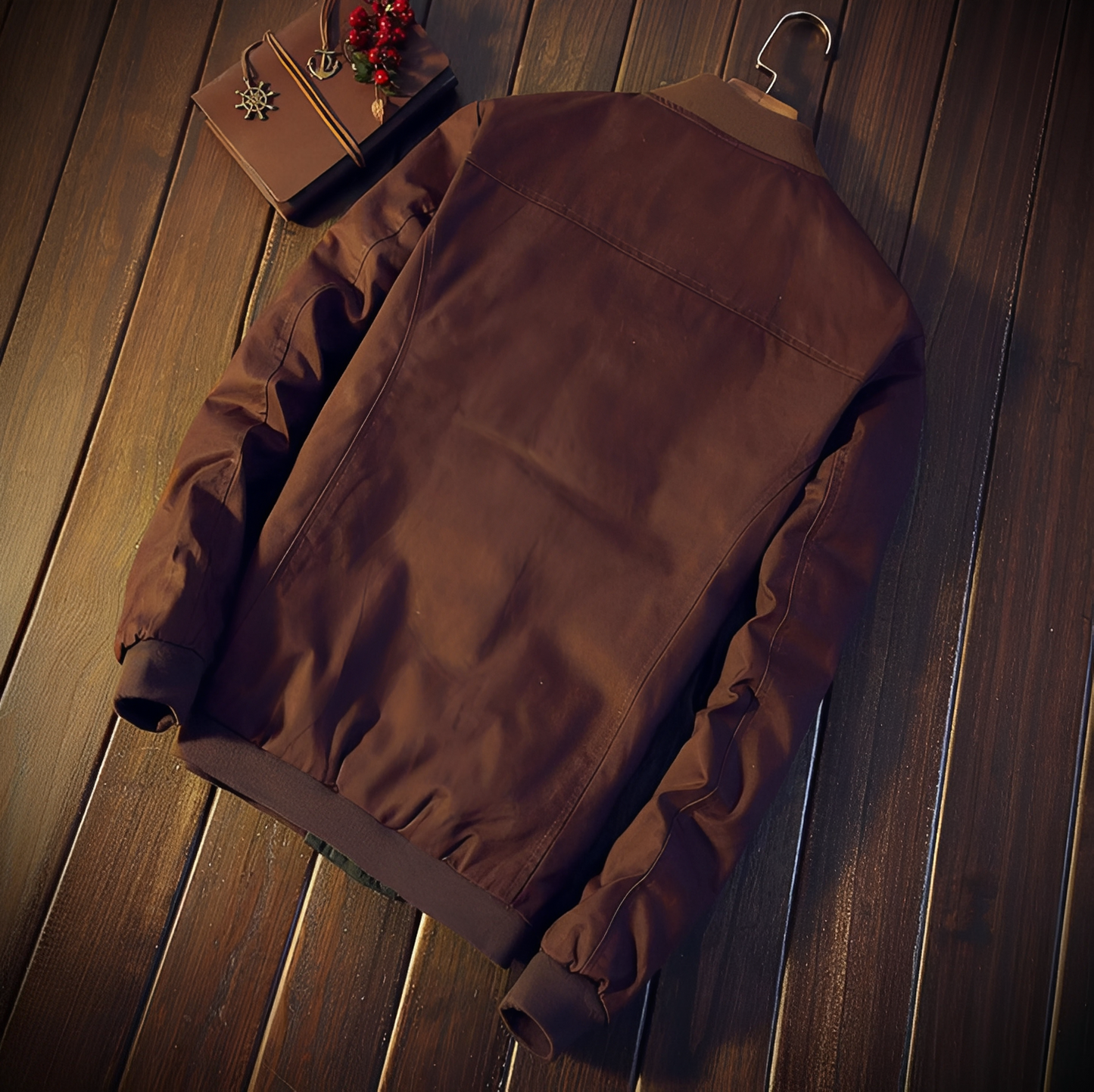 Jenson - Moderne Bomberjacke mit Streifen für Herren