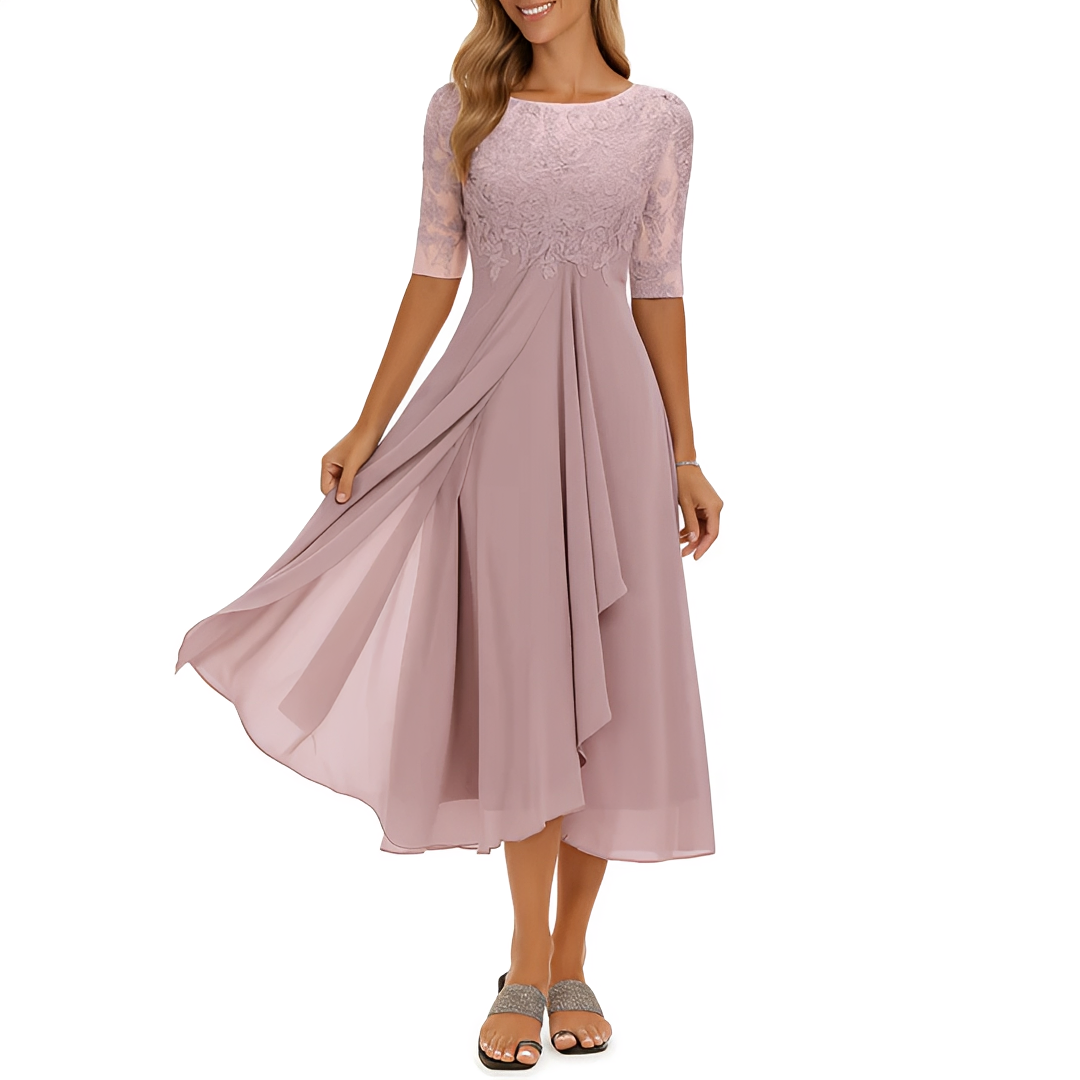 Florença - Vestido midi elegante