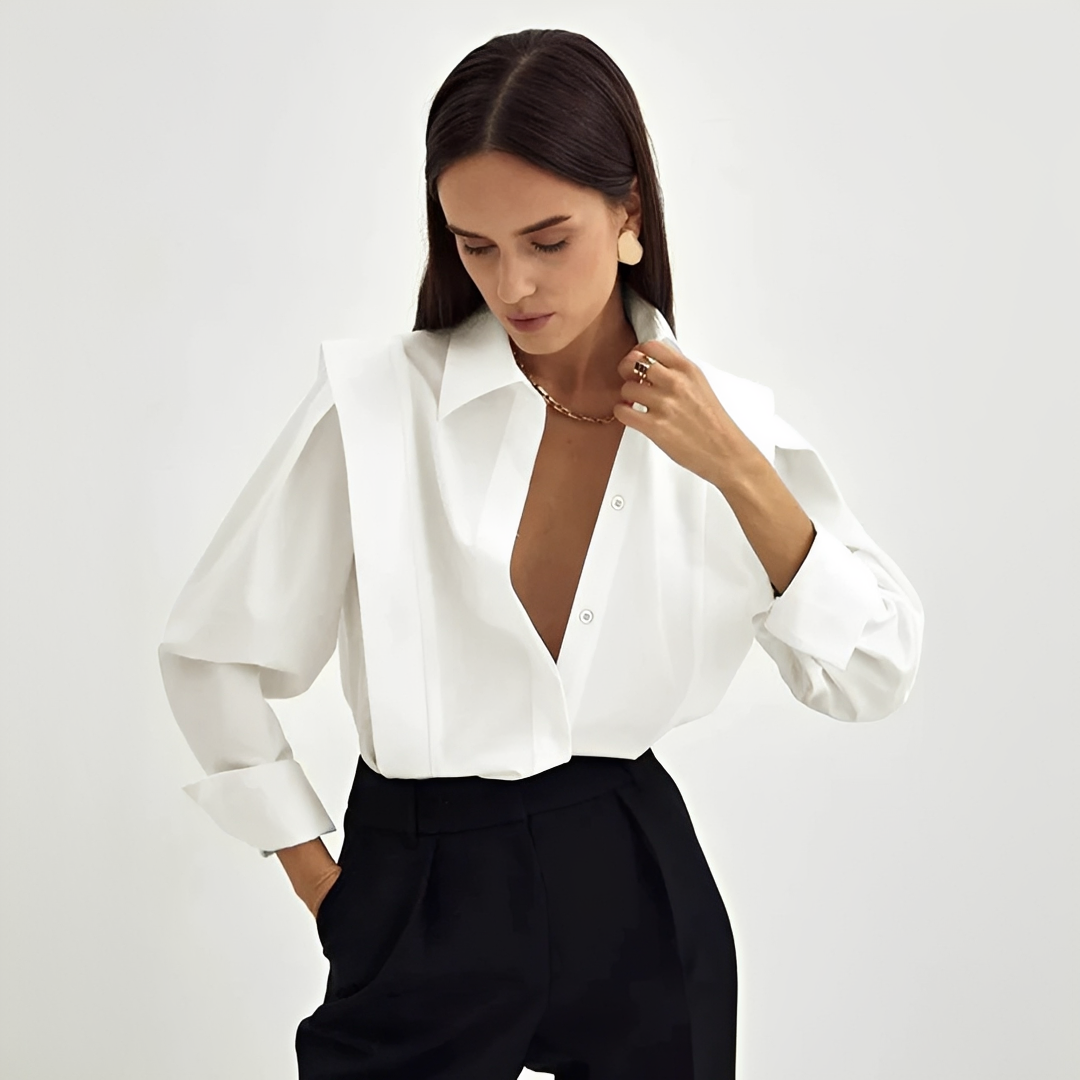 Cecile - Camisa oversized elegante