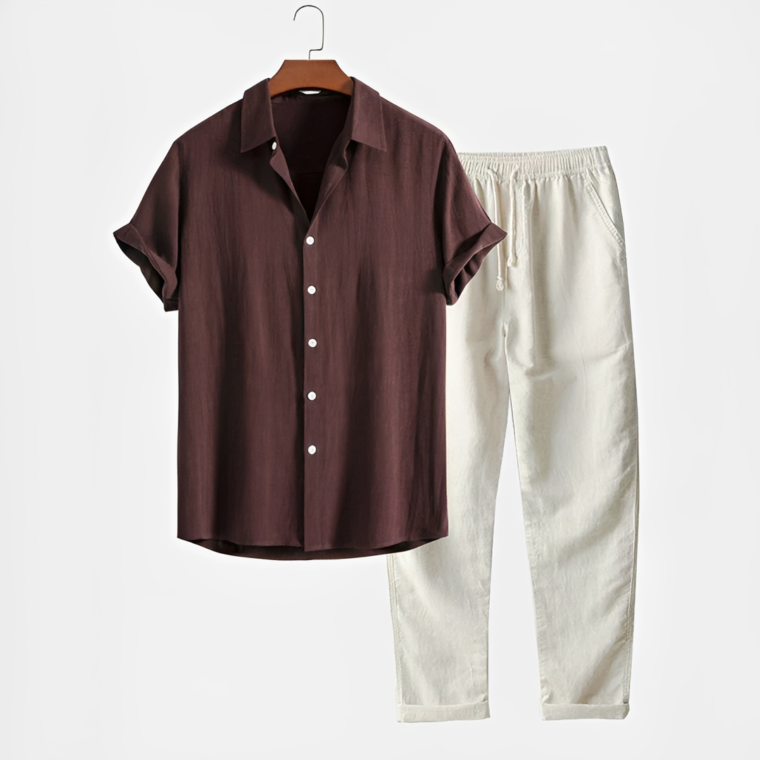 Japeth - Conjunto de verão moderno para homem