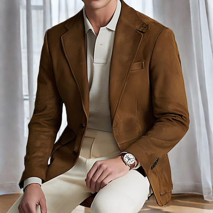 Daniel - Blazer Formal com Abotoamento Duplo para Homens