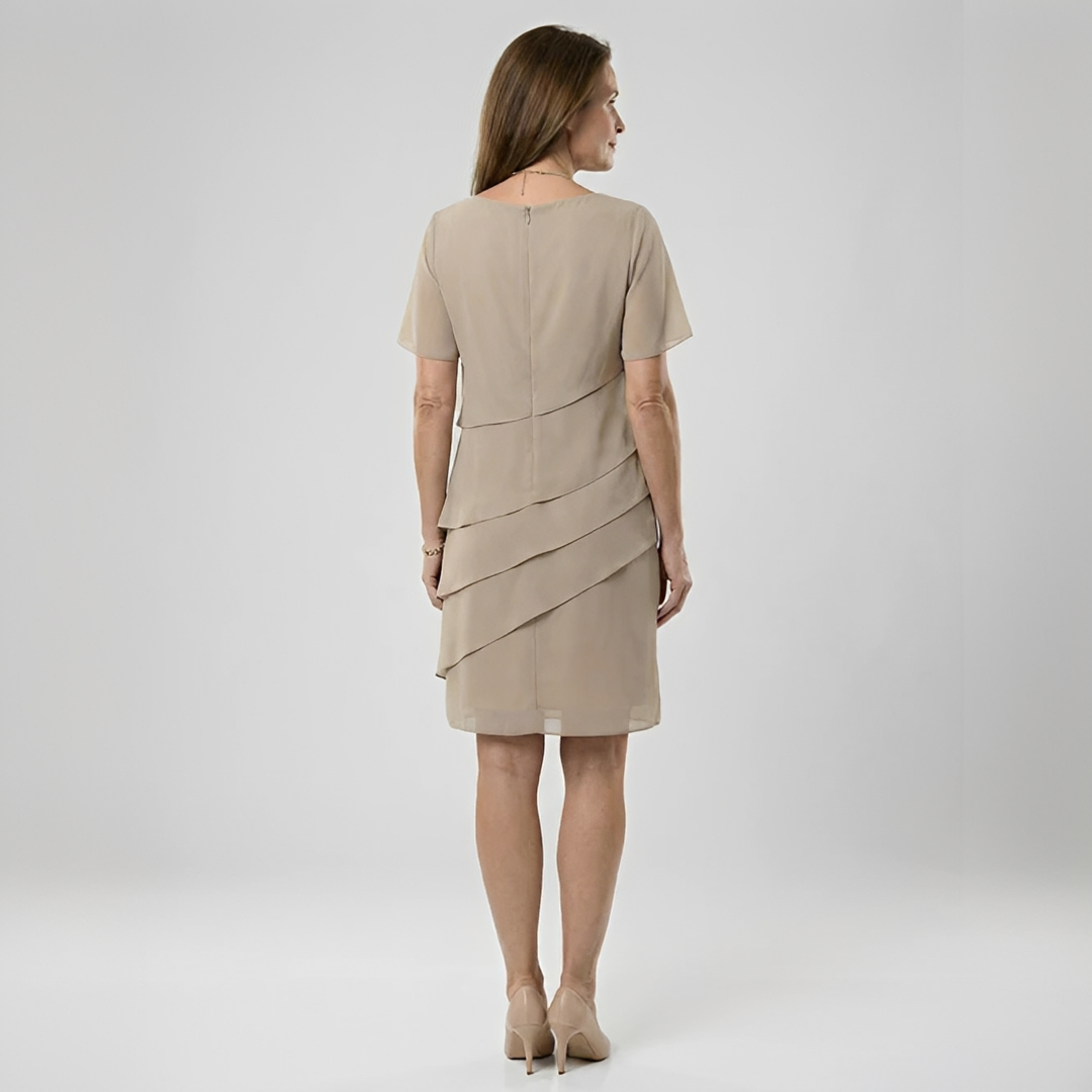 Dianne - Vestido emagrecedor elegante para mulher
