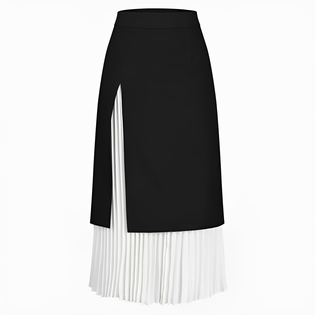 Verna - Saia longa plissada elegante